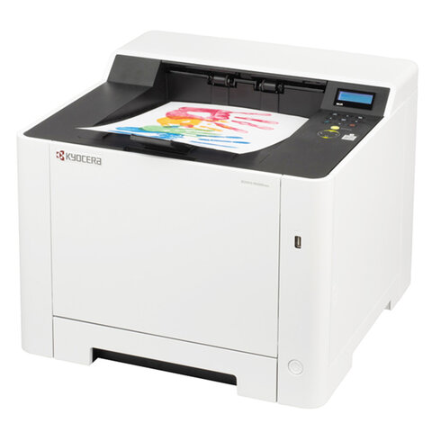 Принтер лазерный ЦВЕТНОЙ KYOCERA PA2100cx А4, 21 стр./мин., 65000 стр./мес., ДУПЛЕКС, сетевая карта,