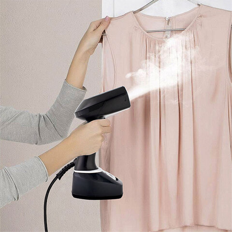 Отпариватель ручной BQ (БИ-КЬЮ) SG1006H, 1700 Вт, пар 25 г/мин, резервуар 0,28 л, 2 режима, черный, 