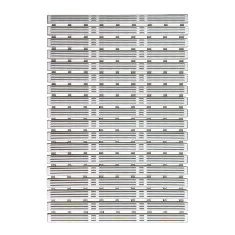 Коврик для ванны противоскользящий износостойкий 68х40см, "Лесенка", ПП+ТПЭ, присоски, PRIMILA, 7003