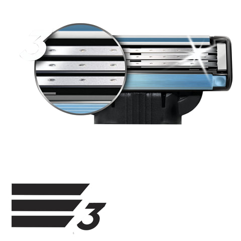 Сменные кассеты для бритья MACH3 8шт