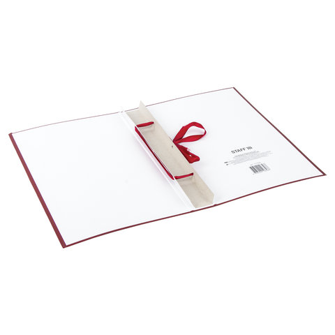 Папка-обложка для дипломного проекта STAFF, А4, 215х305 мм, фольга, 3 отверстия под дырокол, шнур, б