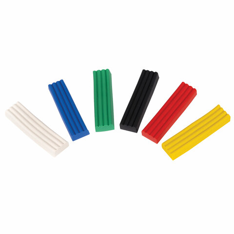 Пластилин классический BRAUBERG "АКАДЕМИЯ КЛАССИЧЕСКАЯ", 6 цветов, 120 г, СТЕК, ВЫСШЕЕ КАЧЕСТВО, 106