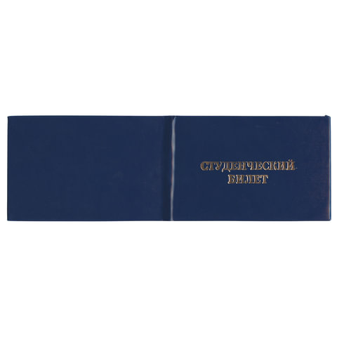 Бланк документа "Студенческий билет для среднего профессионального образования", 65х98 мм, STAFF, 12