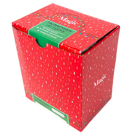 Елочное украшение 10 см, "Новогодняя лошадка" со скретч-слоем и предсказаниями, 95241