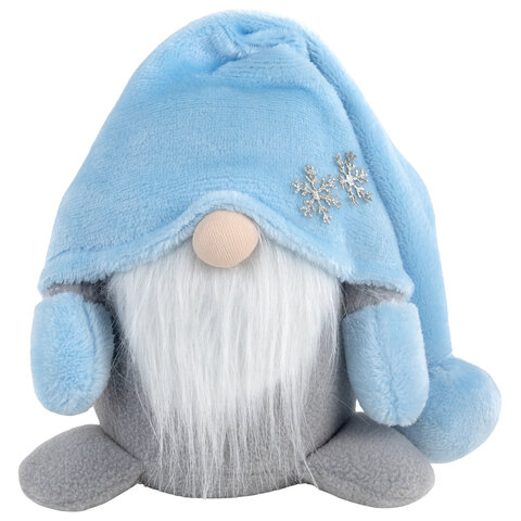 Украшение новогоднее интерьерное 17см "Волшебный Гном", полиэстер, ЗОЛОТАЯ СКАЗКА, 592525