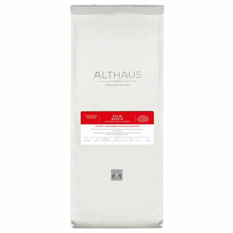 Чай листовой ALTHAUS "Palm Beach" фруктовый 250 г, ГЕРМАНИЯ, TALTHF-L00055