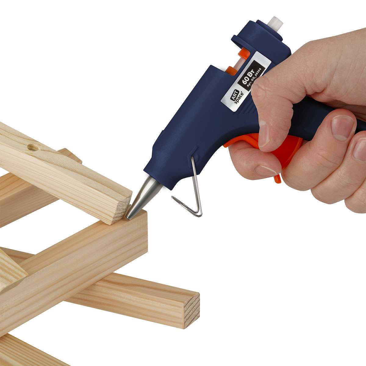 Клеевой пистолет ArtSpace, 20 Вт для стержня 7мм, блистер, выключатель