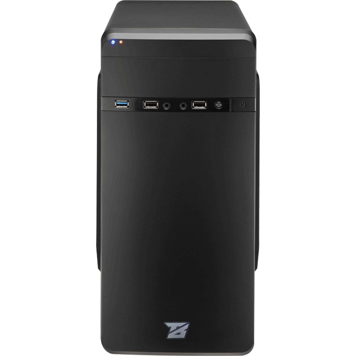 Системный блок BigTech B3>(B3-7371)i3-13100/H610/8Gb/SSD256/500W/W10P