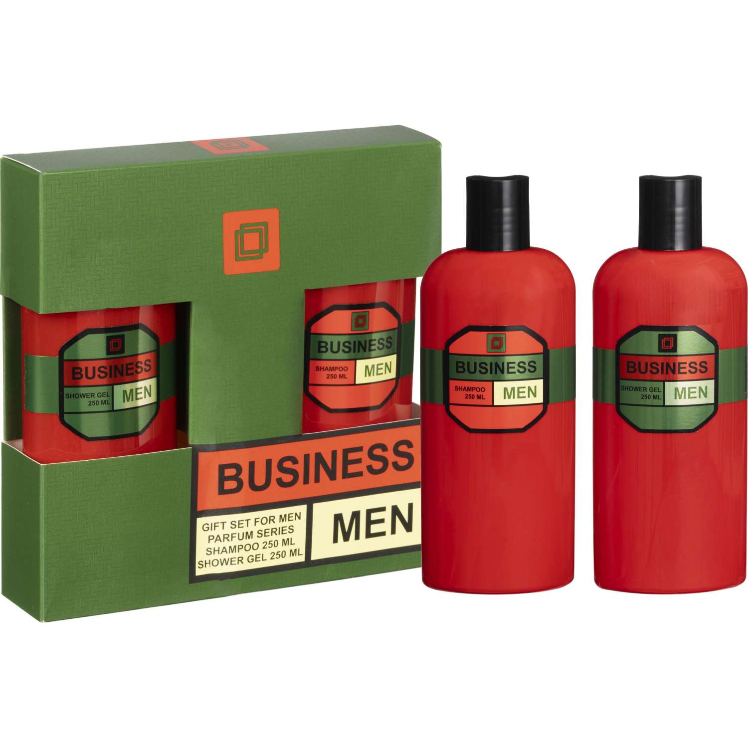 Подарочный набор BUSINESS MEN Шампунь 250 + Гель д/душа 250 мл МУЖ