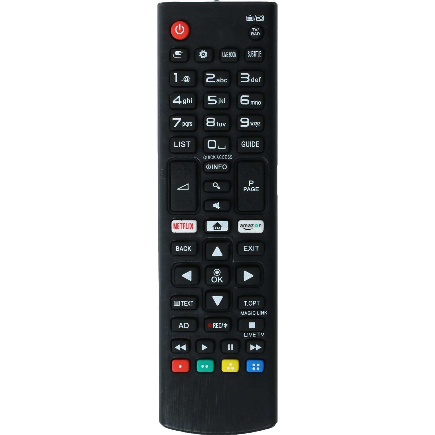 Пульт ДУ REXANT универсальный для телевизора LG (38-0018)