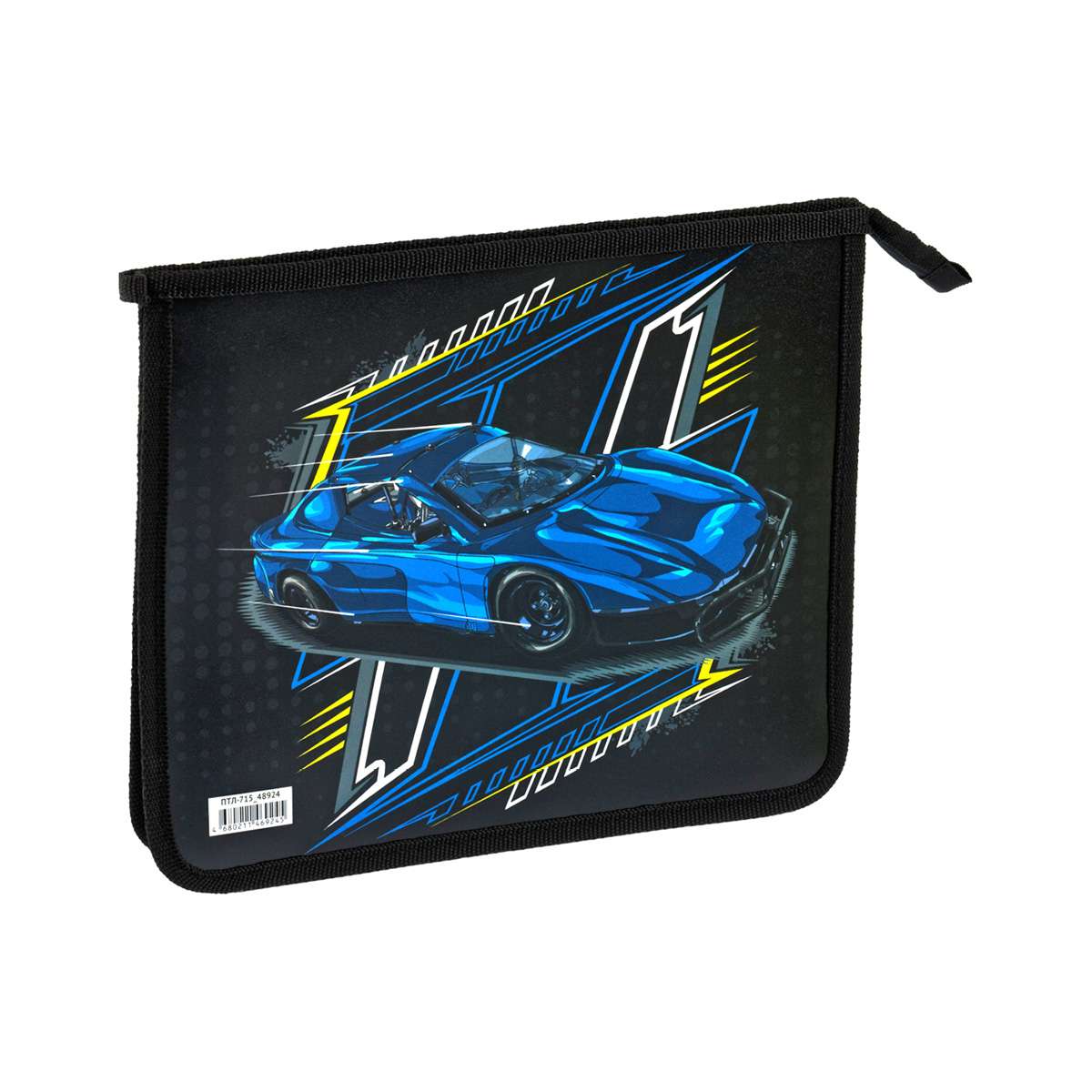 Папка для тетрадей 1 отделение, А5, ArtSpace "Biker", 240*190*40мм, пластик, на молнии