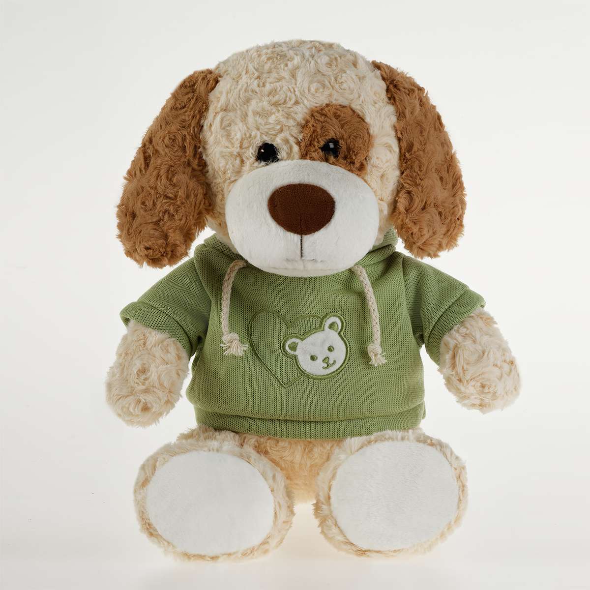 Мягкая игрушка ТРИ СОВЫ "Собака в худи", 30см