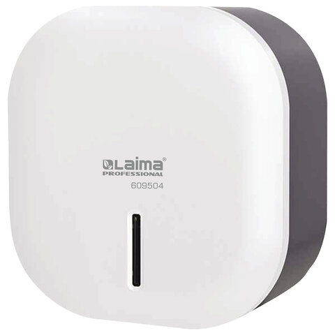 Диспенсер для туалетной бумаги LAIMA PROFESSIONAL SUPER (Система T2), малый, ABS-пластик, белый, 609