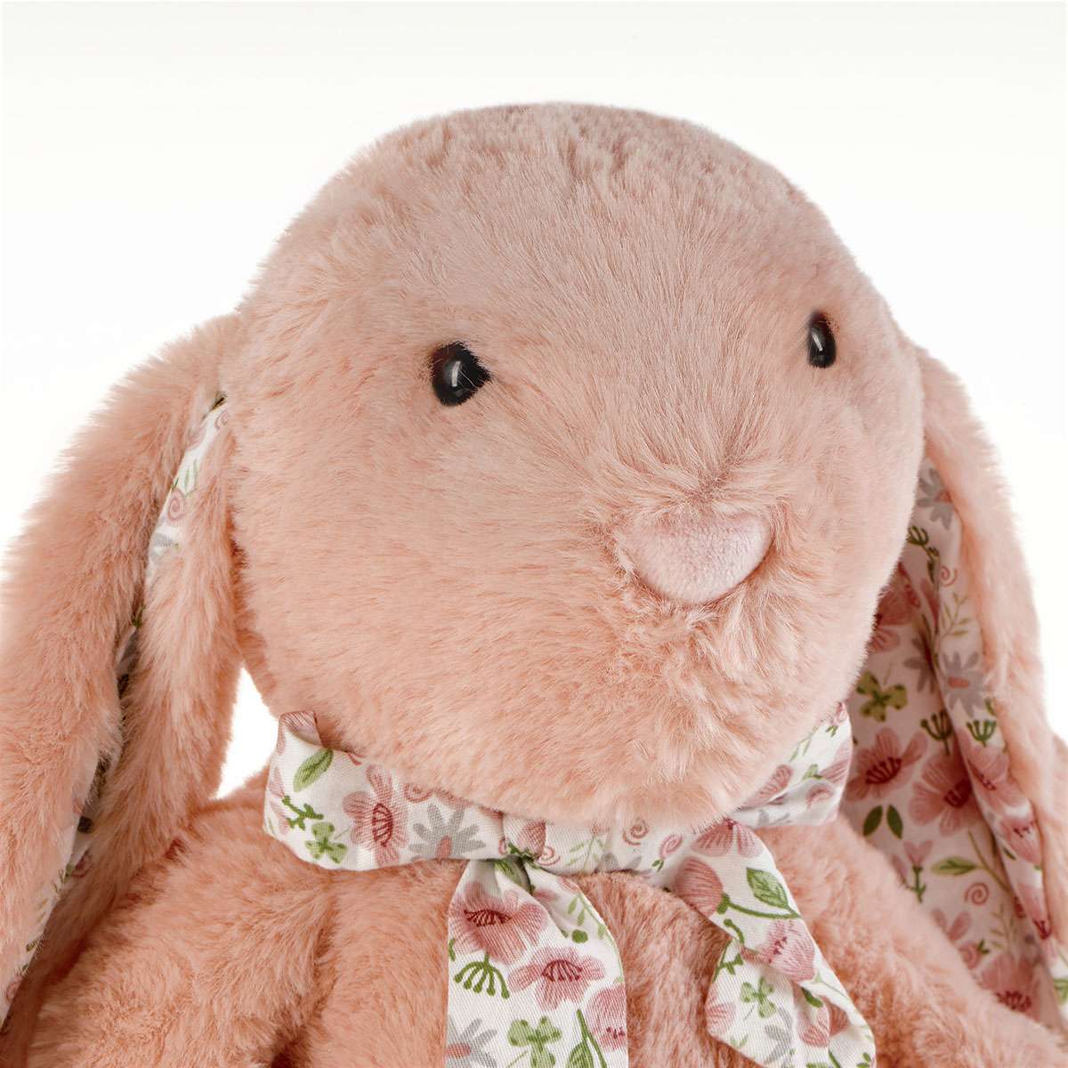 Мягкая игрушка ТРИ СОВЫ "Розовый зайка", 27см