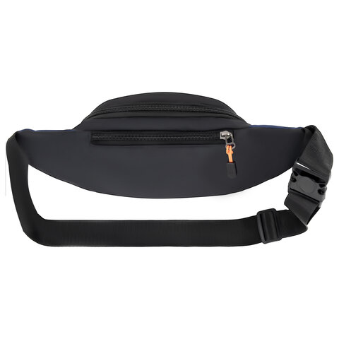 РЕЗЕРВ Сумка на пояс PROMPT, два отделения, задний карман, синяя, 37х14х4,5 см, WBZ, 273927