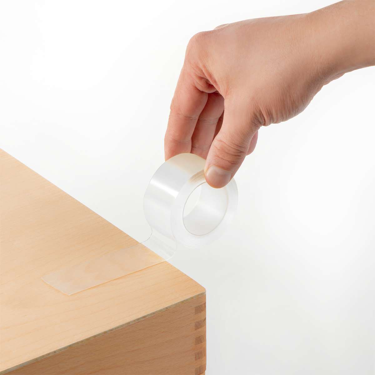 Клей-лента двусторонняя многоразовая OfficeSpace, 30мм*1мм*2м