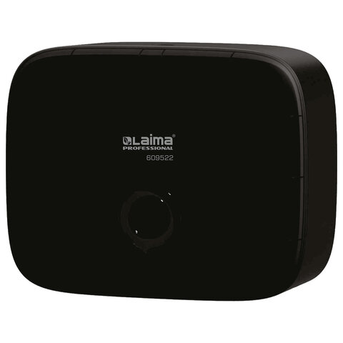 Диспенсер для полотенец LAIMA PROFESSIONAL PREMIUM BLACK (Система H2), Z-сложения, черный, ABS-пласт