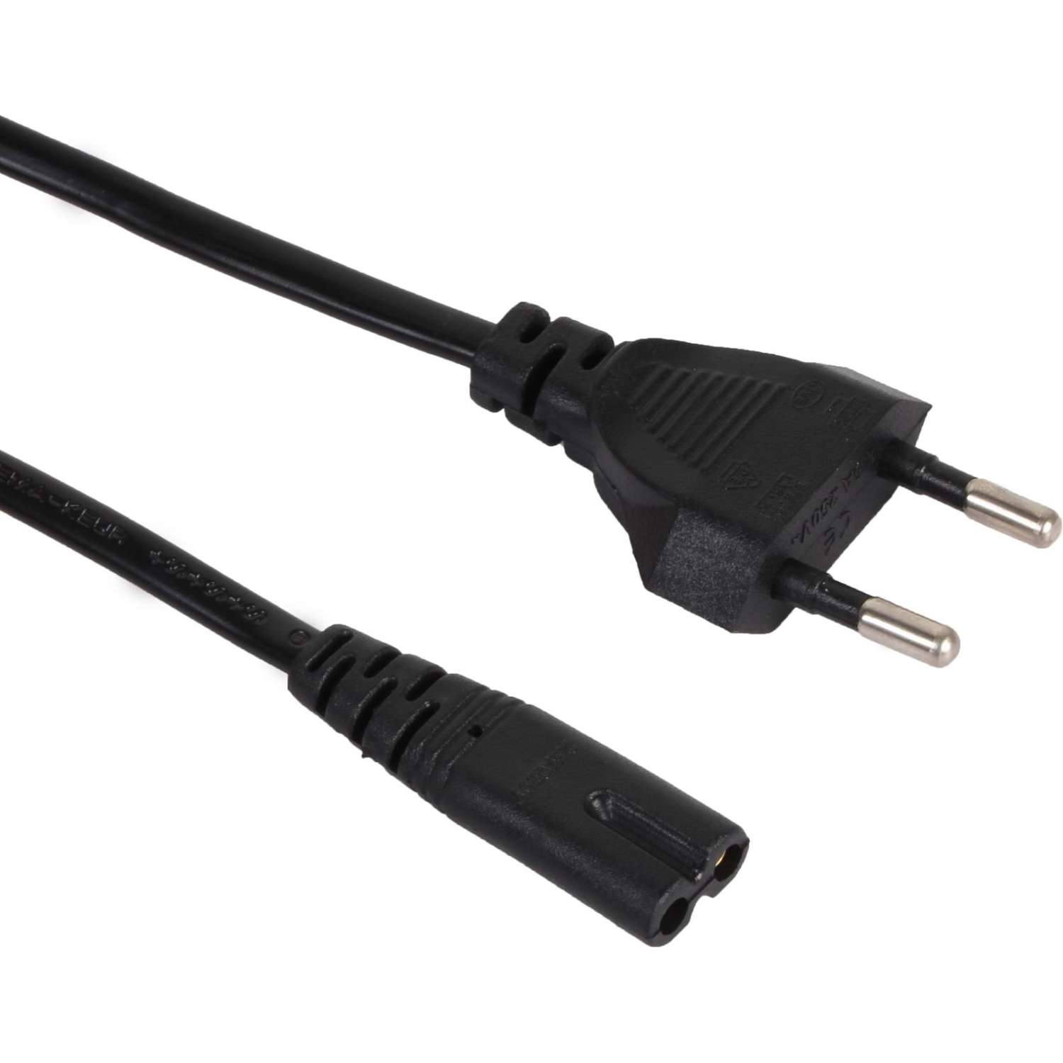 Кабель для аудио-видео IEC-320-C7, 2-pin 3m ,черный, iOpen<ACE023-3.0M