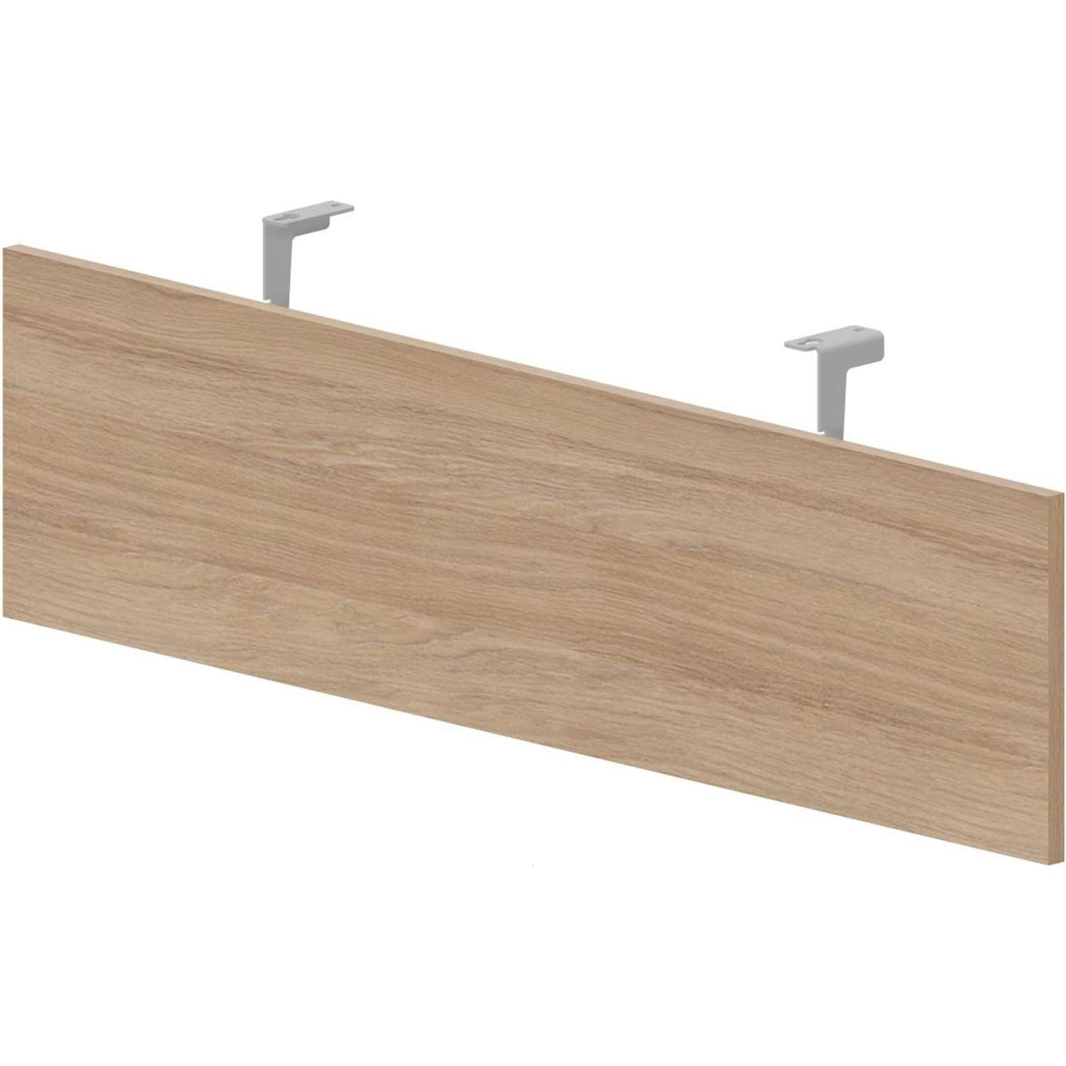 Панель лицевая Artwood для стола 116х30см Дуб светлый/Алюминий UVF140OWAL