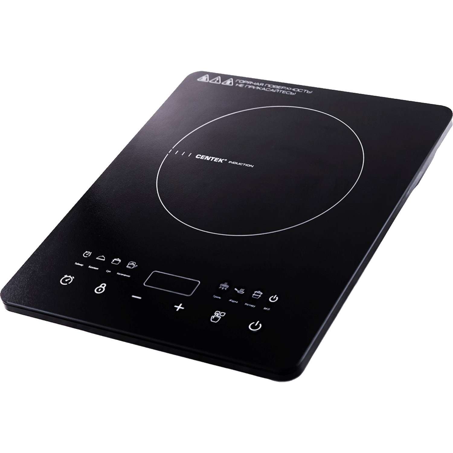 Плита индукционная Centek CT-1519,2000Вт, 6 прогр., LED, таймер, сенсор