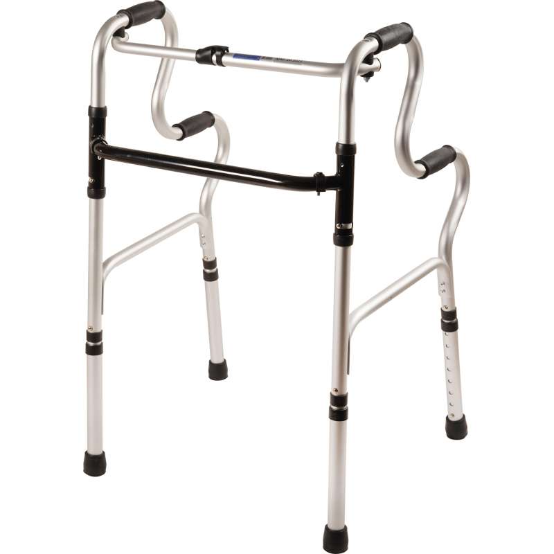 Ходунки , до 135кг, 2-ух ур.,складные, регулир., 77-97см, Barry W HR