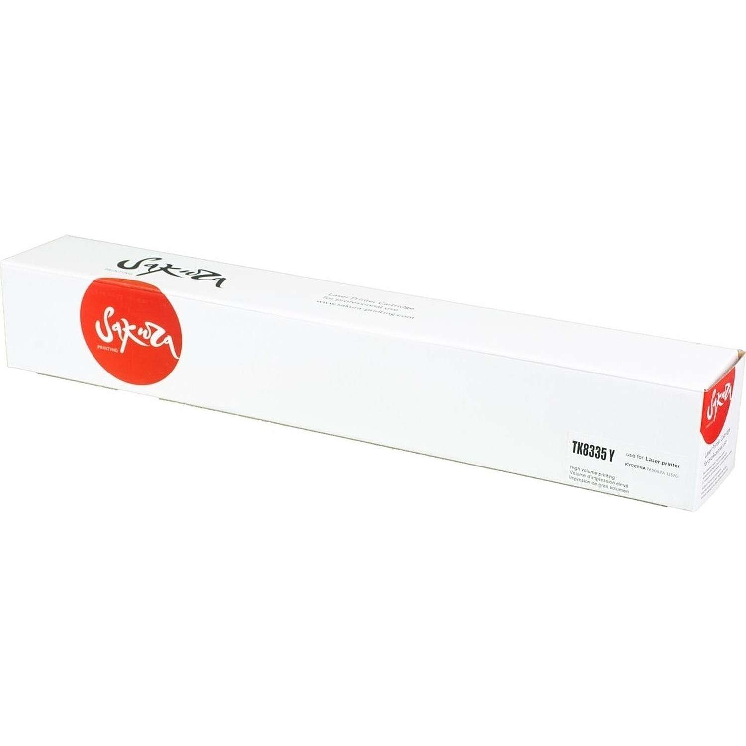Картридж лазерный  Sakura TK-8335Y для Kyocera TASKalfa 3252