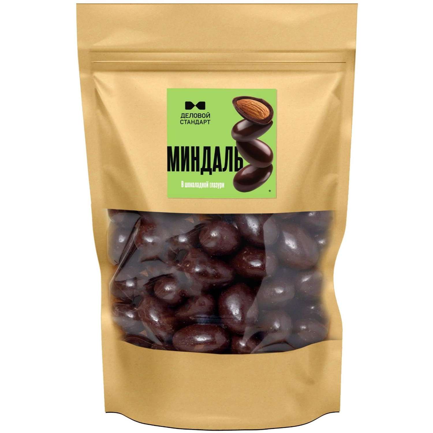 Миндаль в шоколадной глазури Деловой Стандарт 200 г