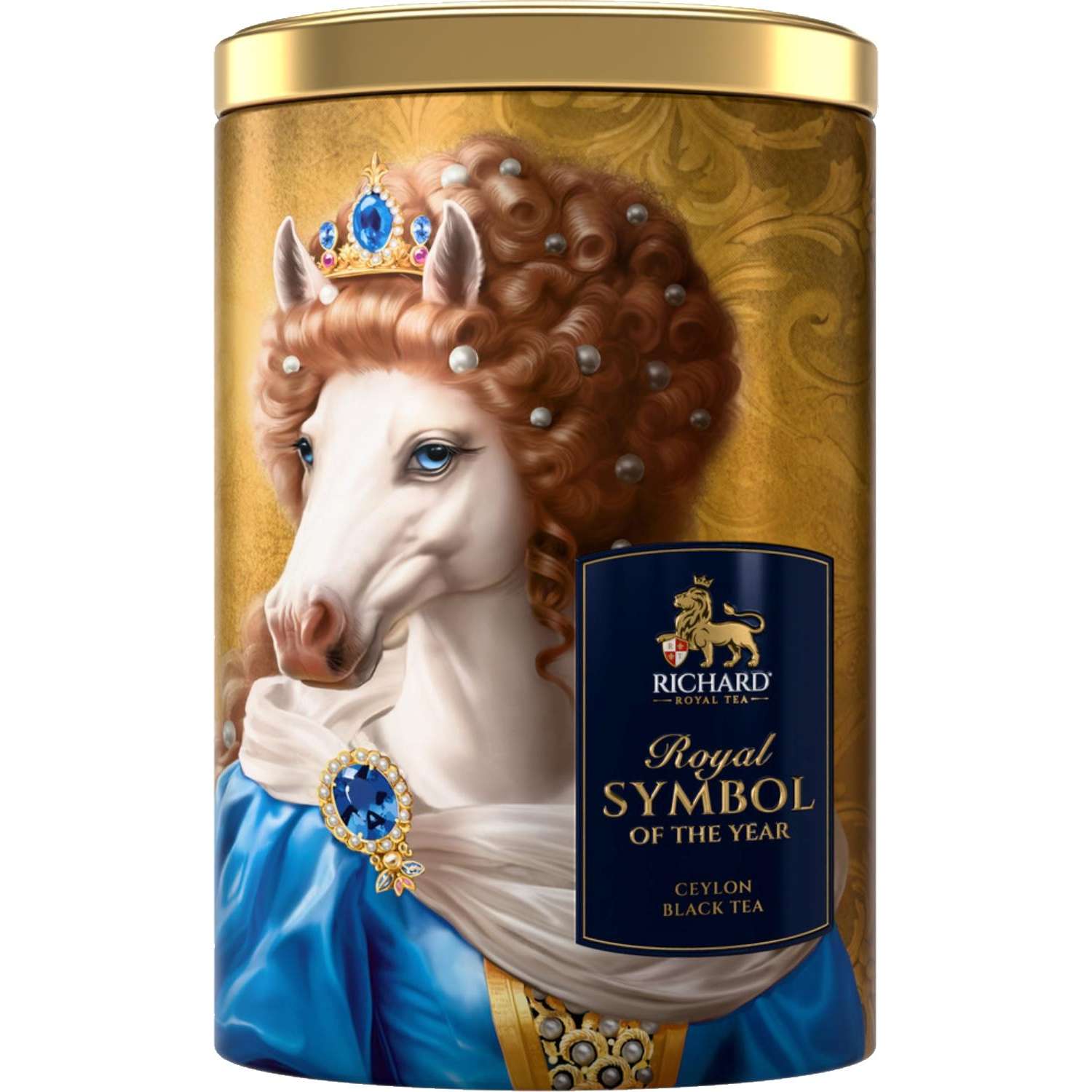 Чай Richard Symbol of the year Queen крупнолистовой черный, 80 г НГ