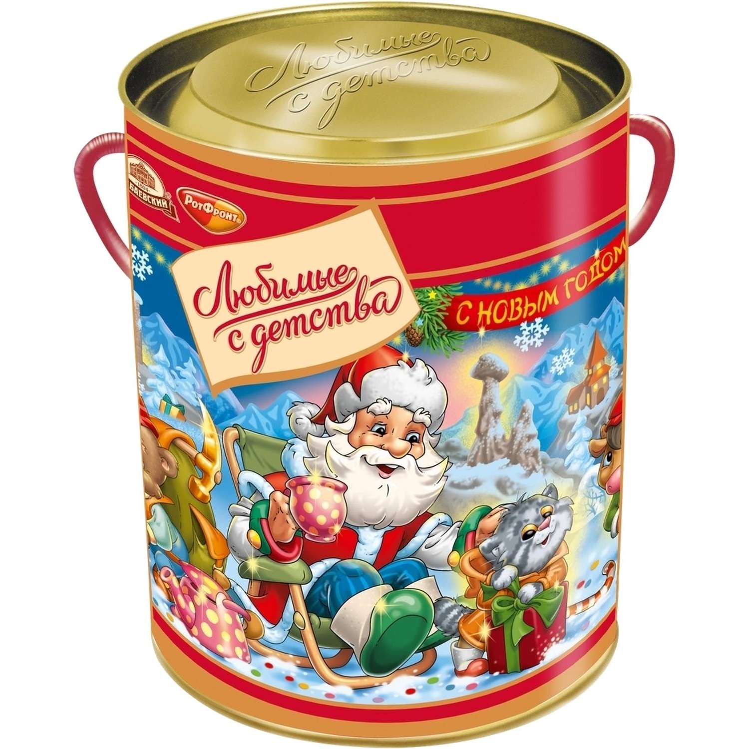 Новогодний сладкий подарок Любимые с детства Туба 501, РФ18809
