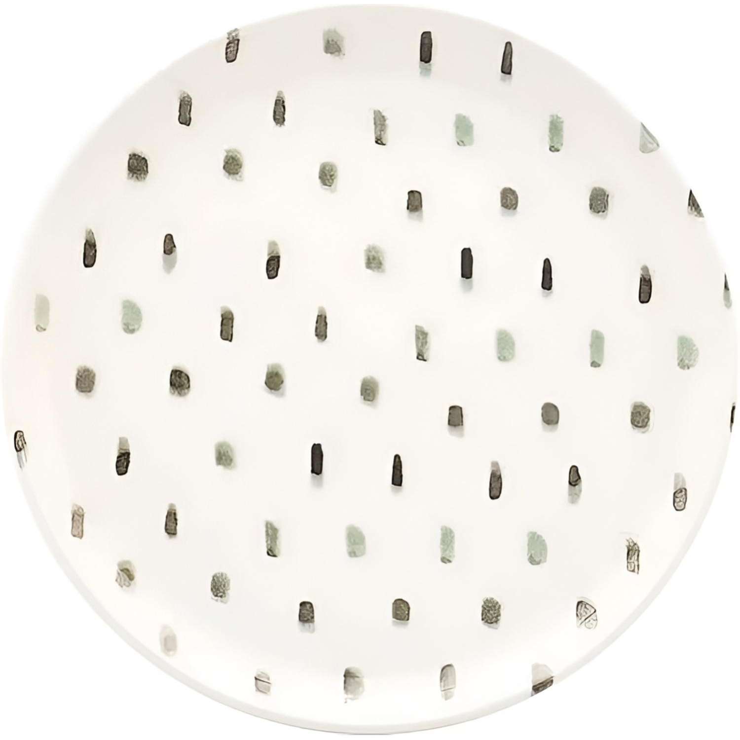 Тарелка мелкая FLAT Shape SAMAMBAIA 20см Oxford 136233, AO03-1C01