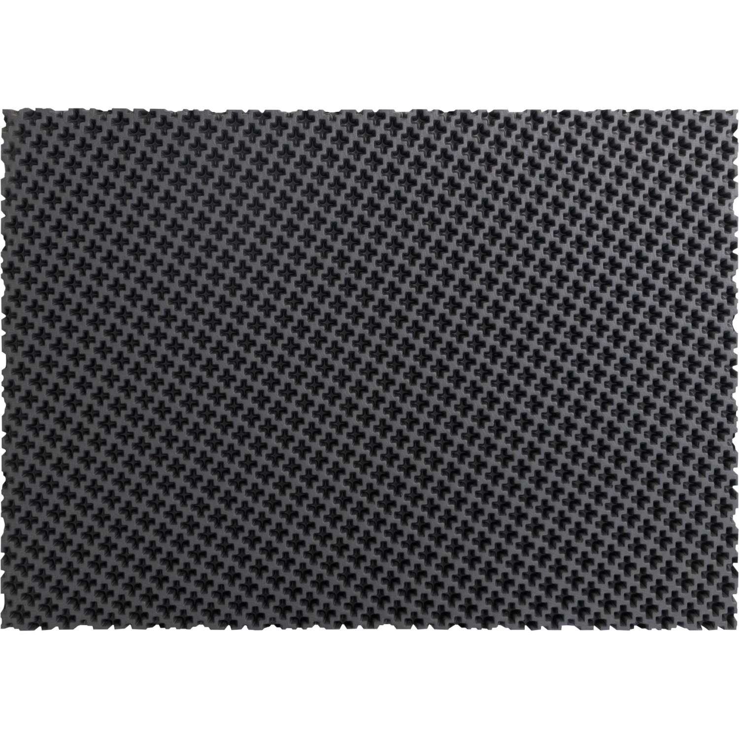 Коврик входной универсальный 60x40x1,1 рисунок  Кросс (ЭВА)серый_УК060040