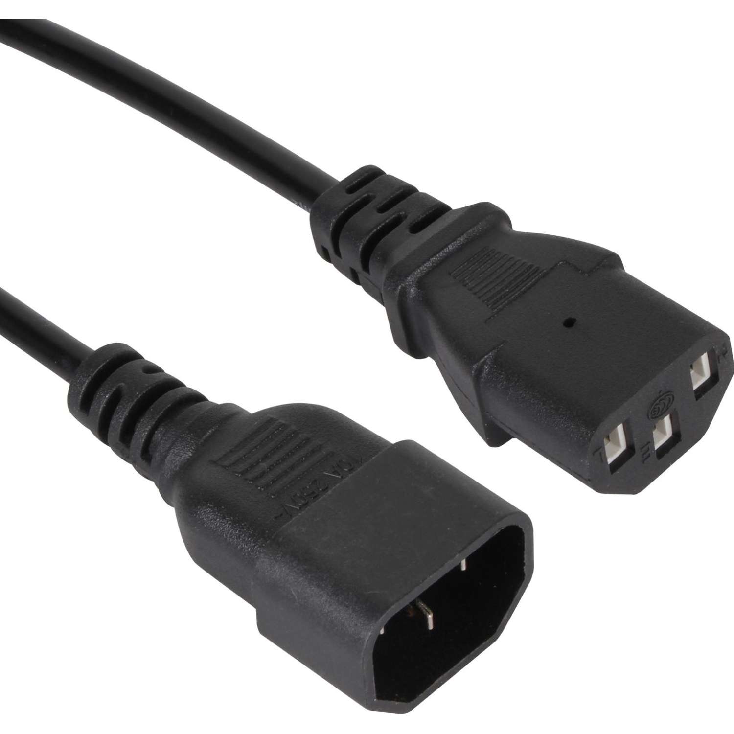 Кабель монитор - комп 1.8 м 220V (UPS -> устр) 3Gx0.5mm, iOpen  ACE001-1.8M