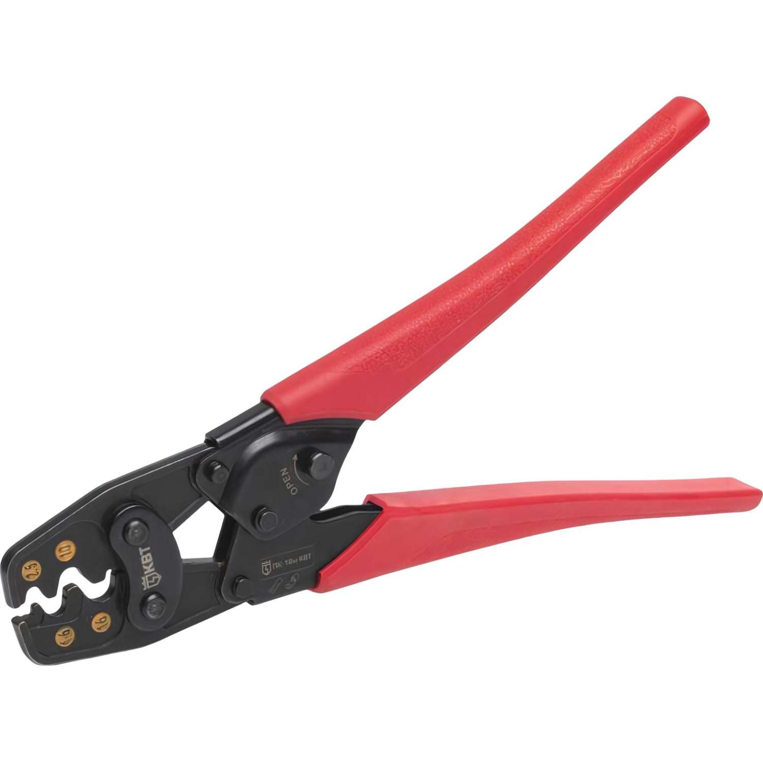 Кримпер КВТ для опрессовки неизолированных наконечников 78866