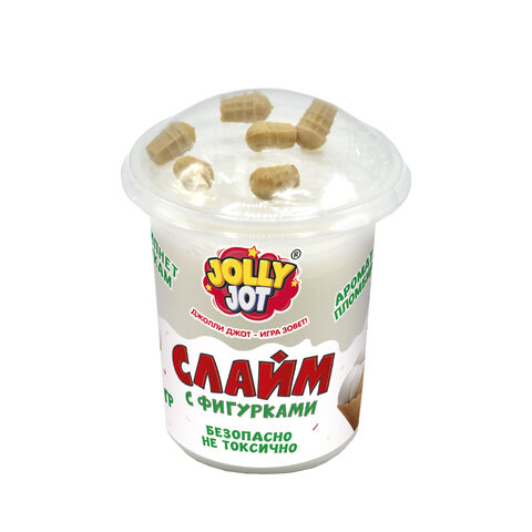 Слайм Лизун с фигурками, вкусняшки, 200 гр, АССОРТИ 6 видов, JOLLY JOT (ДЖОЛЛИ ДЖОТ),, 666668