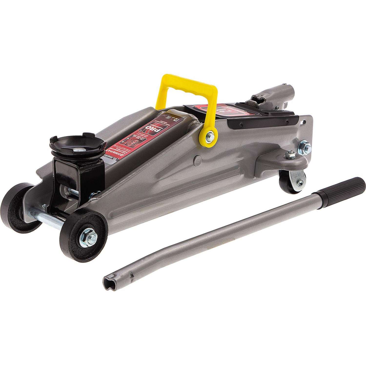 Домкрат гидравлический подкатной, 2т, 135-355 мм Matrix 51020