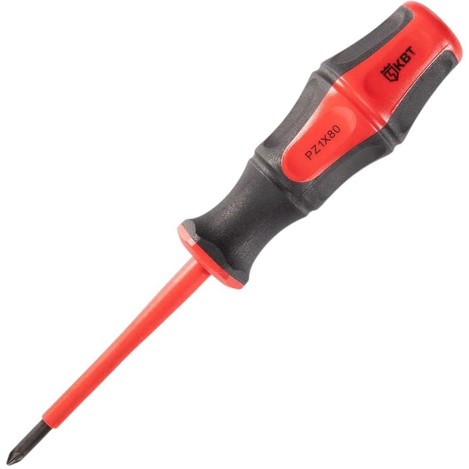 Отвертка диэлектрическая PZ1x80 серия ПРОФИ (КВТ) 78613