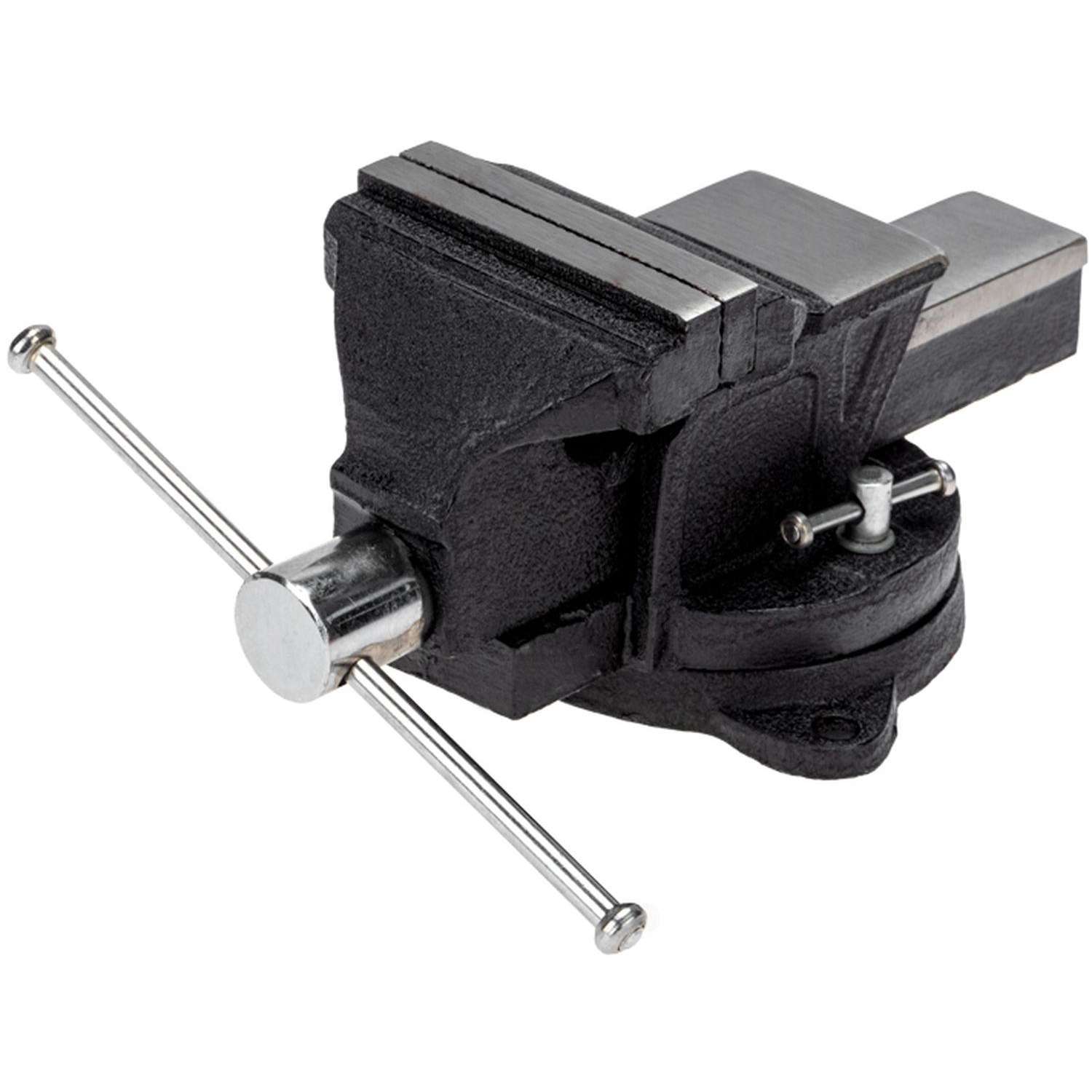 Тиски слесарные 100мм, поворотные, с наковальней KRANZ KR-12-5101