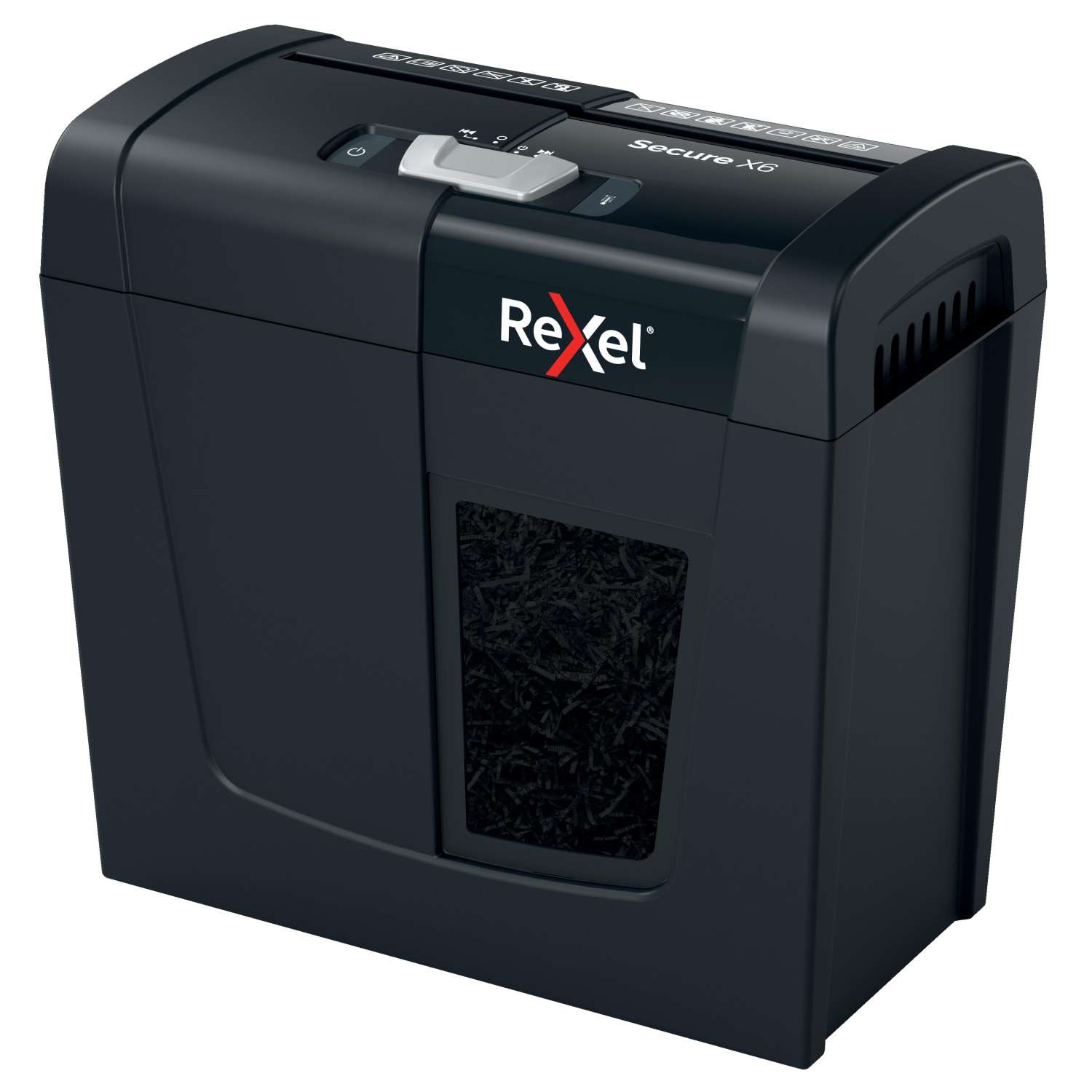 Шредер (уничтожитель) Rexel Secure X6 4ур.секр.,6лист,10л
