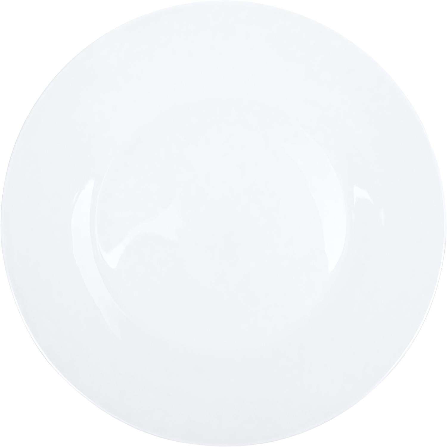 Тарелка Tvist Ivory,фарфор, мелкая, D200мм, белая, фк4002