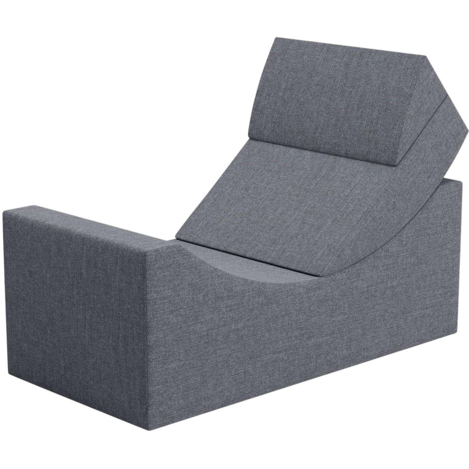 Кресло SAL_0MX_ДЖУНО ткань Рогожка Gunnared темно серый