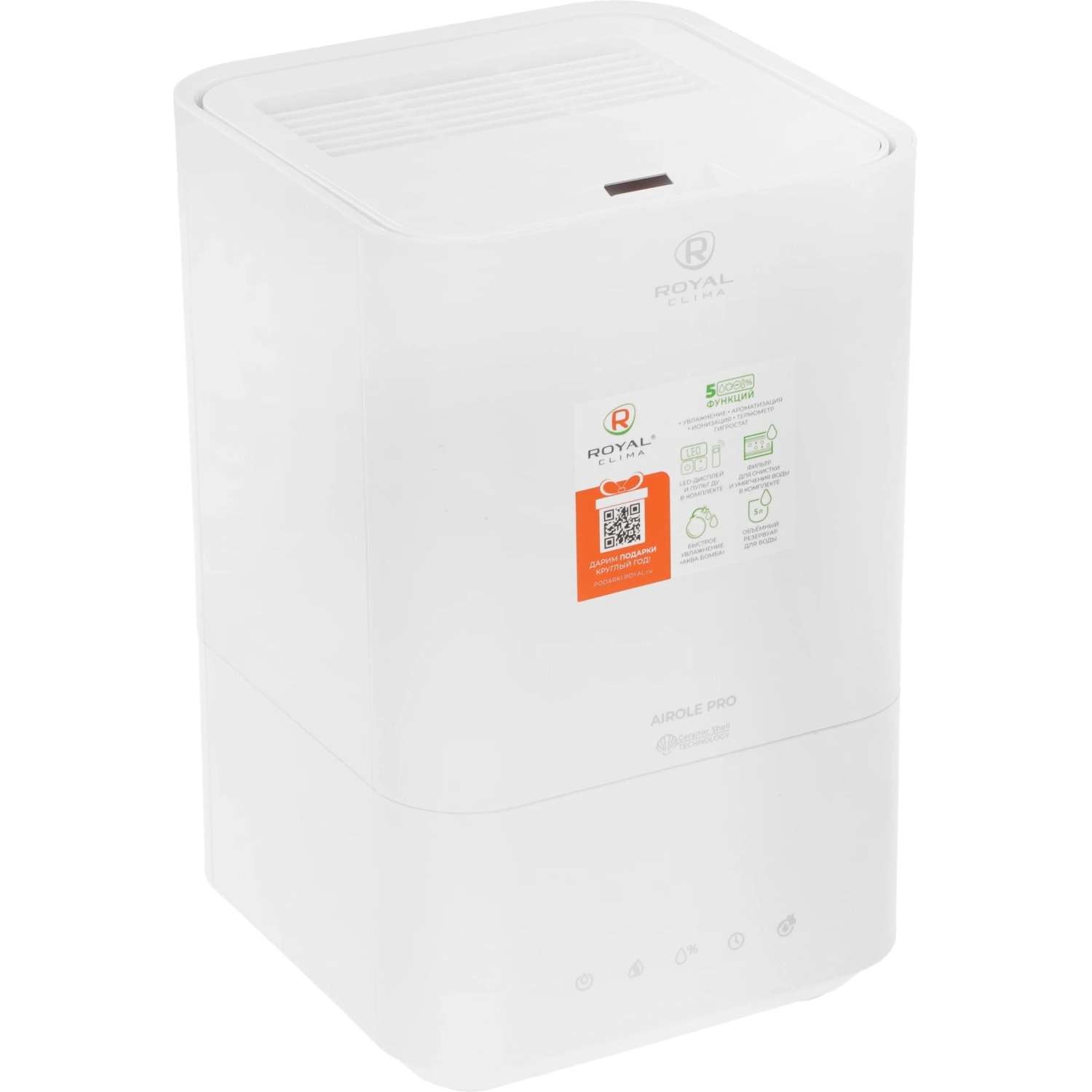 Увлажнитель воздуха ROYAL CLIMA  RUH-ARP400/5.0E-WT