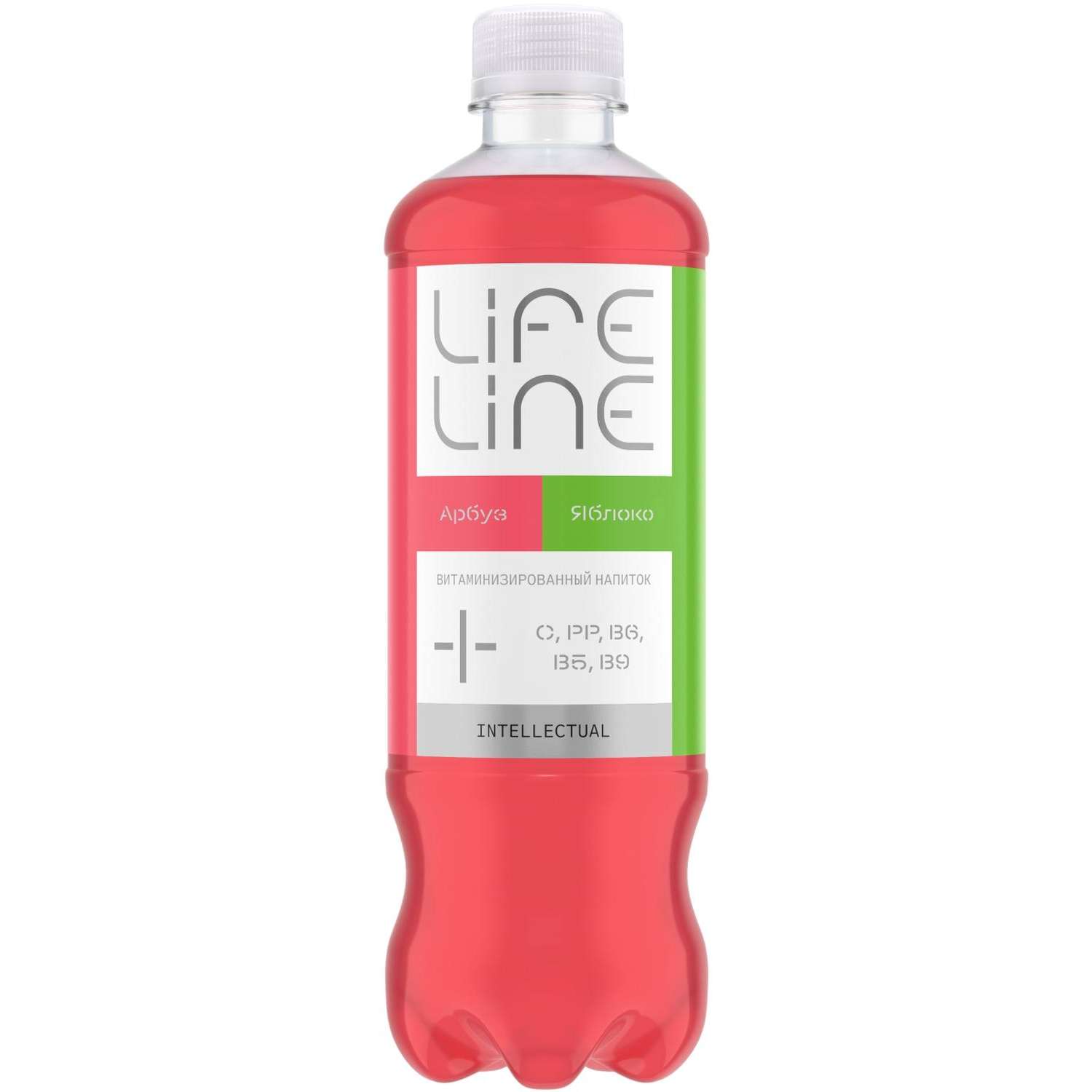 Напиток витаминизир LifeLine Intellectual со вкус арбуз и яблока негаз 0,5л