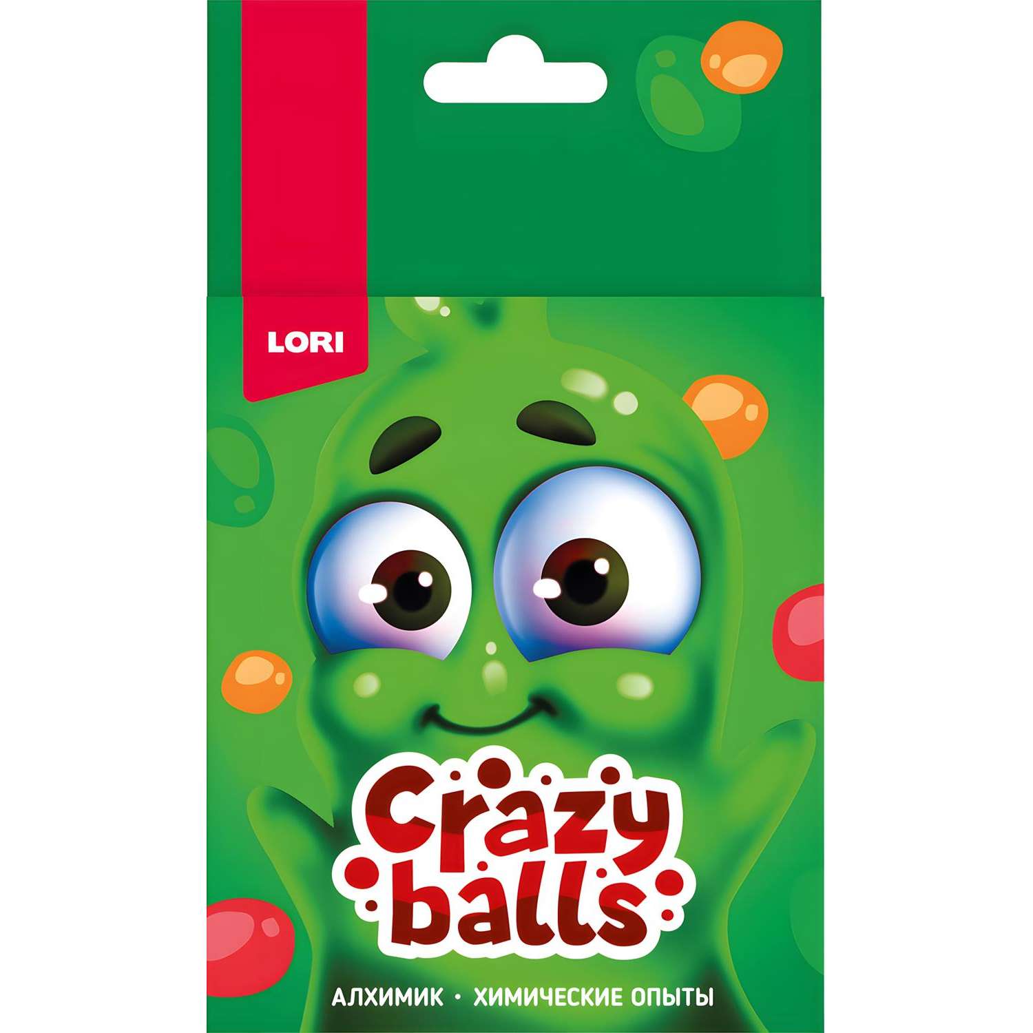 Набор химических опытов Crazy Balls Оранж, зелен и сирен шарики,Оп-102