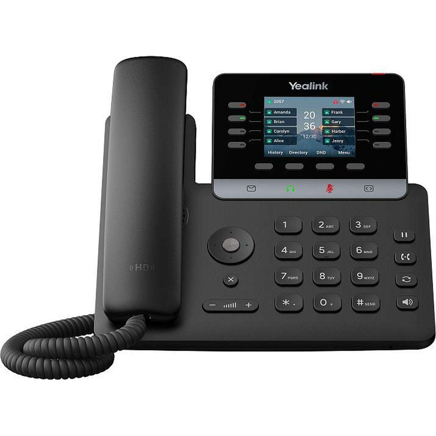 IP-телефон Yealink SIP-T73W,12 акк,Wi-Fi,2,8 цветн,USB,BLF,PoE,GigE,без БП