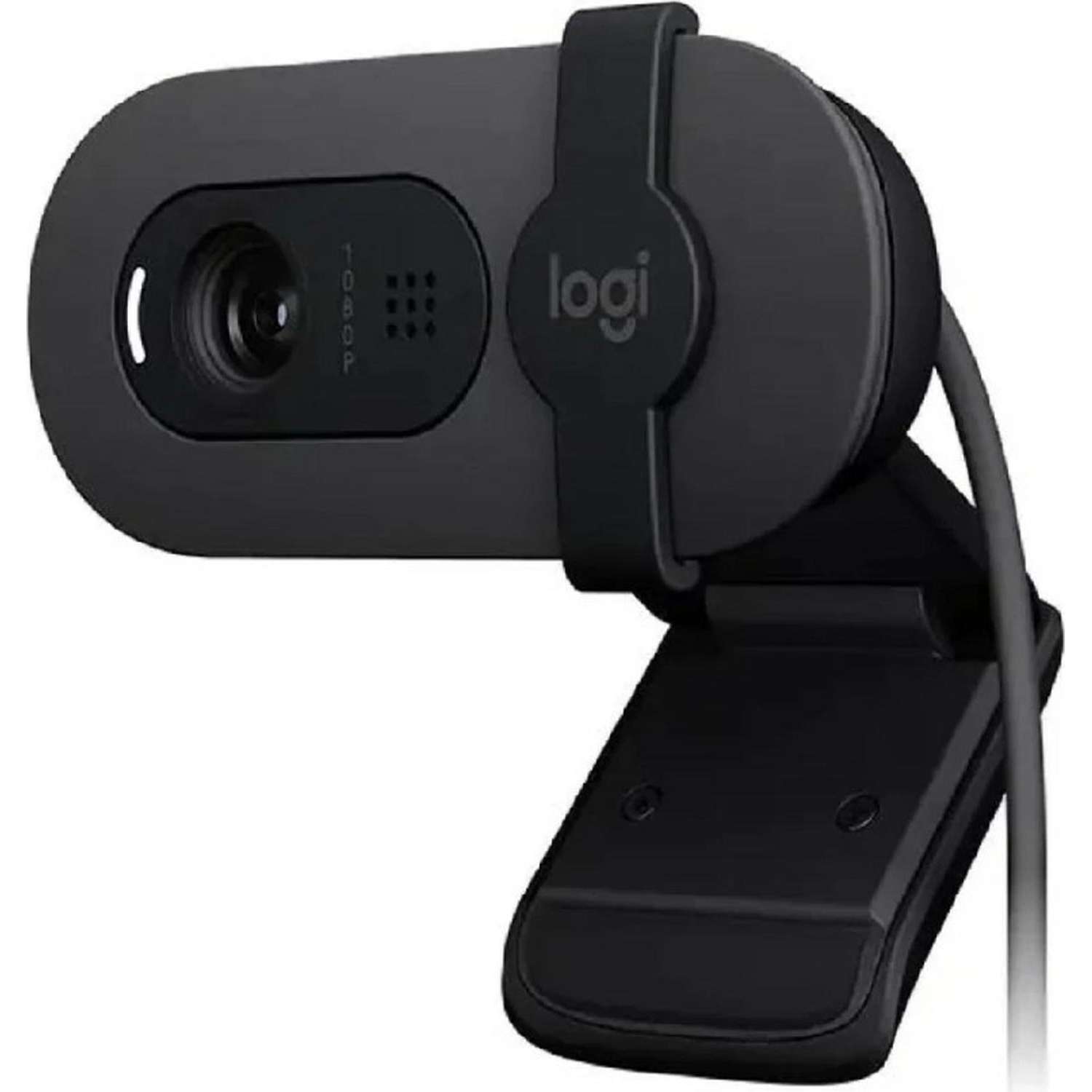 Веб-камера Logitech HD Brio 100 черн.2Mpix 1920x1080 USB-A,микр(960-001587)