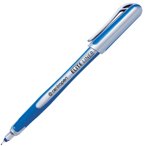 Ручка капиллярная (линер) СИНЯЯ CENTROPEN "Elite liner", линия 0,3мм, 4721, ш/к 33014, 247210106