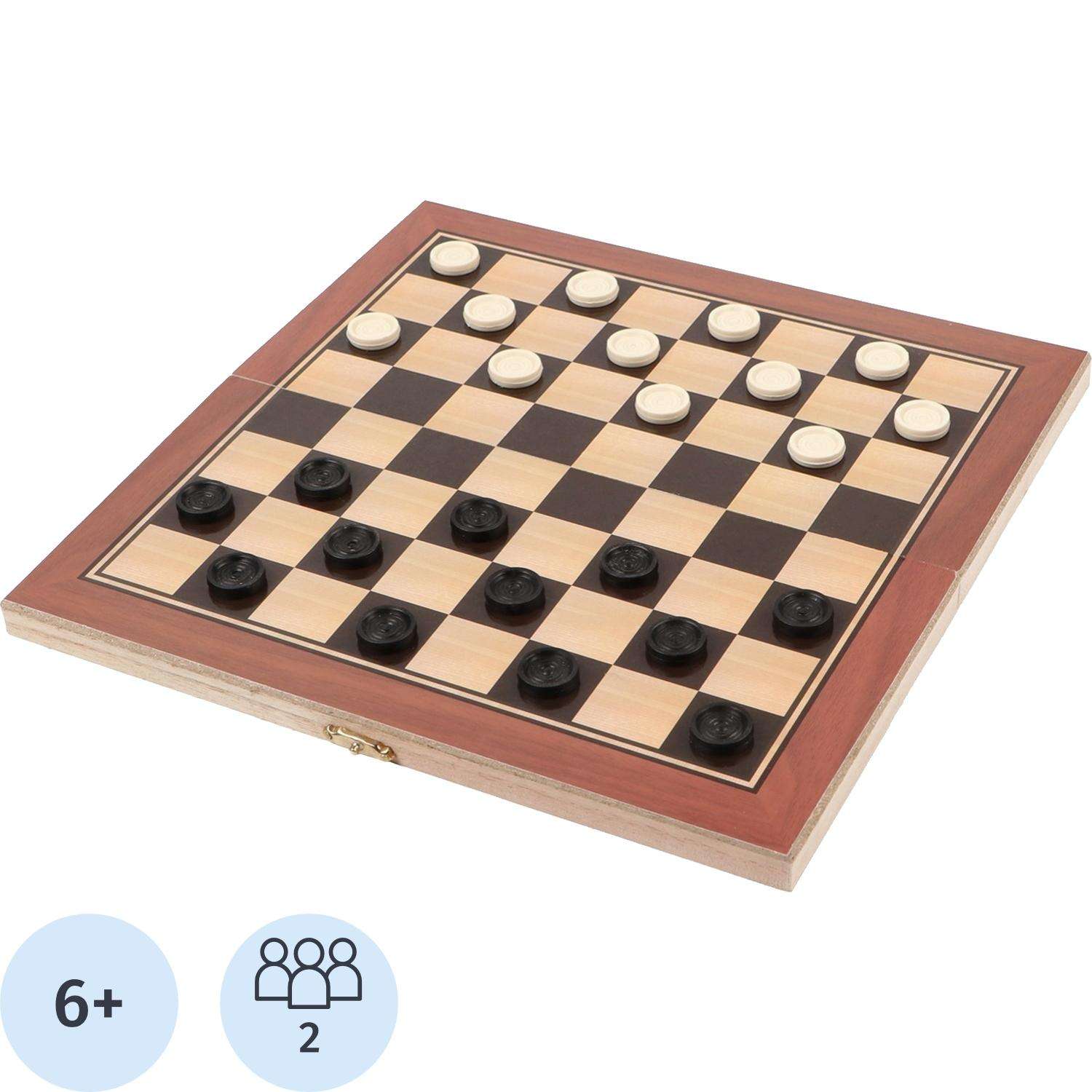 Настольная игра Нарды 'Лабарт', дерев доска 29x29см,с полем д/шашек,578808
