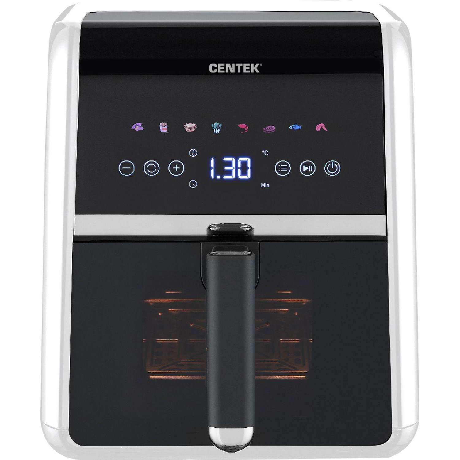 Аэрогриль Centek CT-3188 (светл бежевый) 5л,1500Вт,8 программ,обдув 360