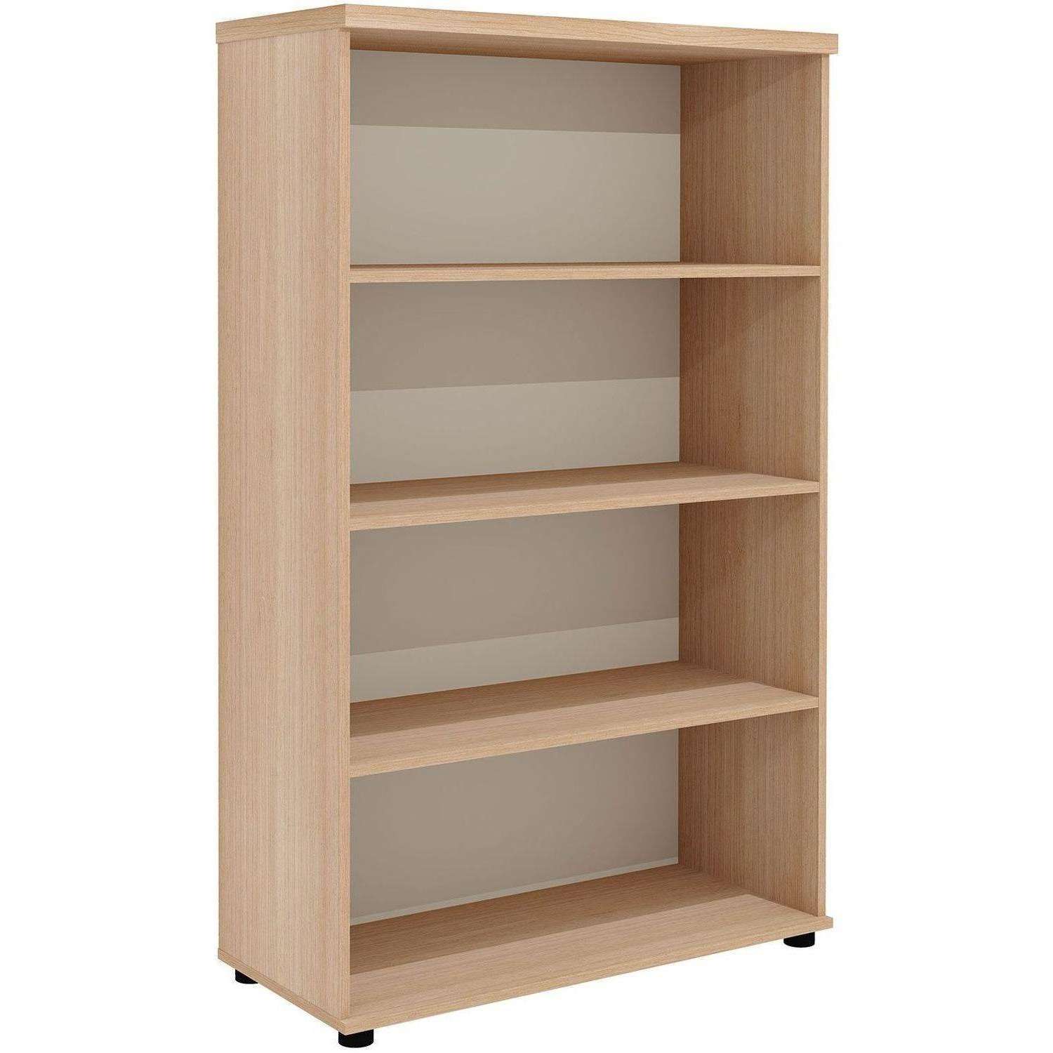 Стеллаж MS_Grand Gr-52 90x40x148 дуб Шамони светлый