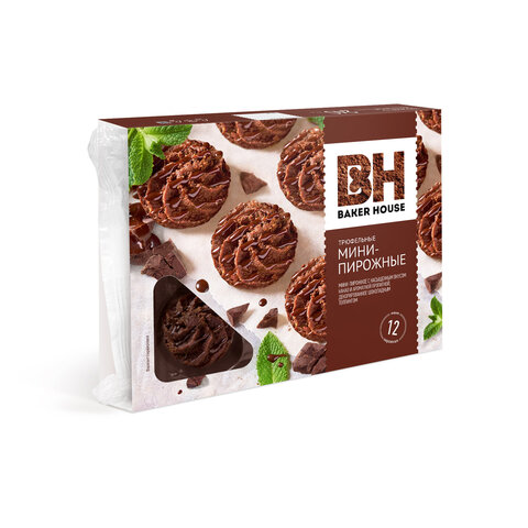 Пирожные-мини крошковые BAKER HOUSE Трюфель 240 г